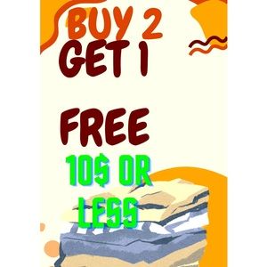 Buy 2 get 1 for free